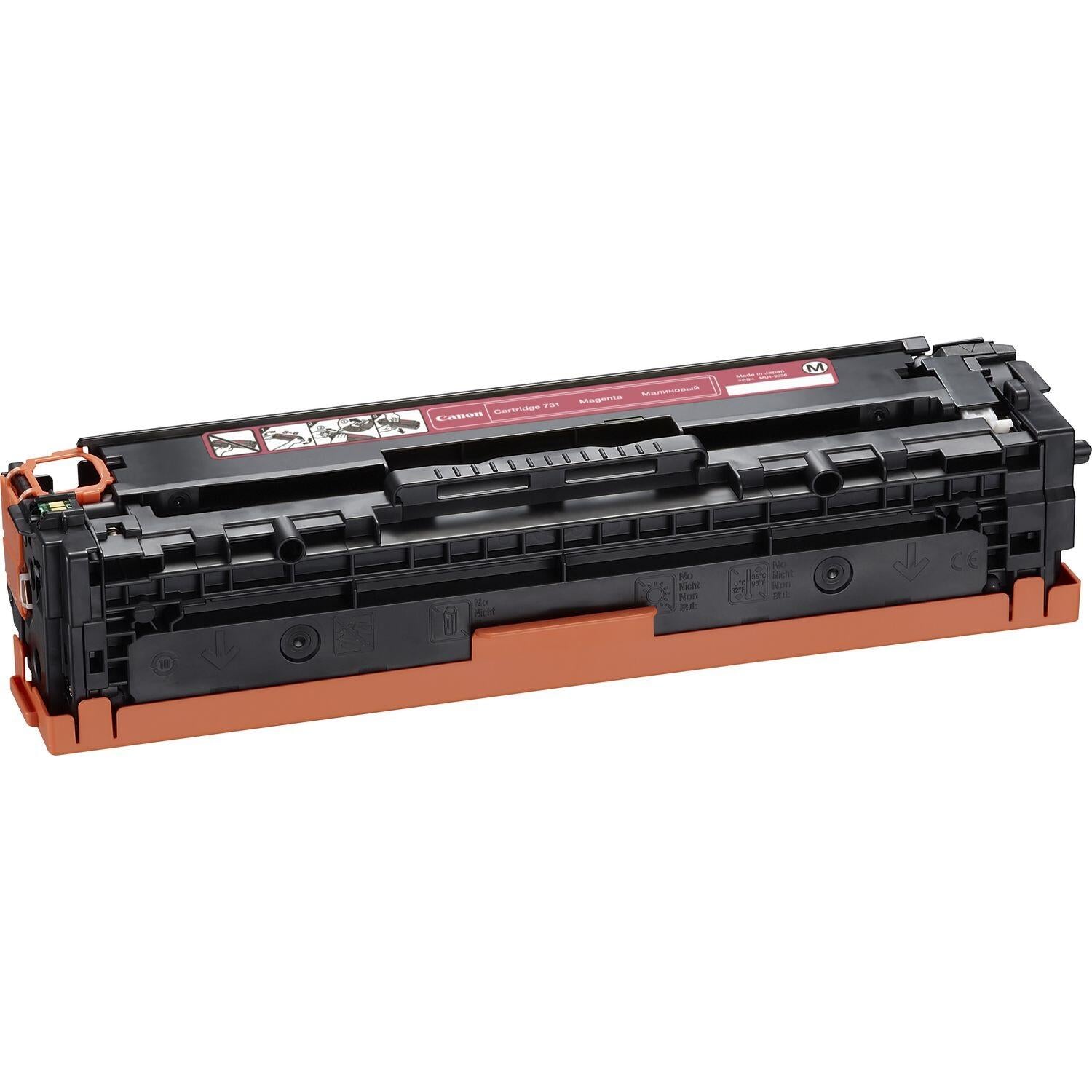 Canon Original Toner 731H-Serie 4er-Set schwarz, cyan, magenta, gelb hohe Kapazität (OP6273B002)