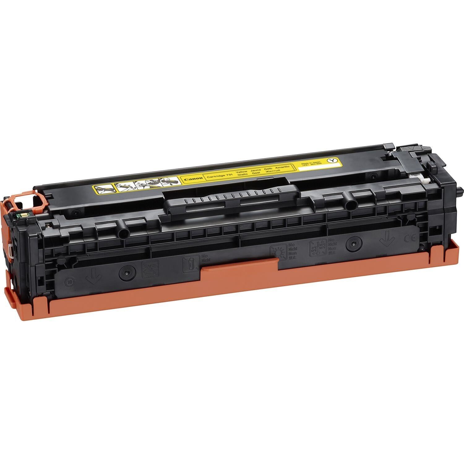 Canon Original Toner 731H-Serie 4er-Set schwarz, cyan, magenta, gelb hohe Kapazität (OP6273B002)