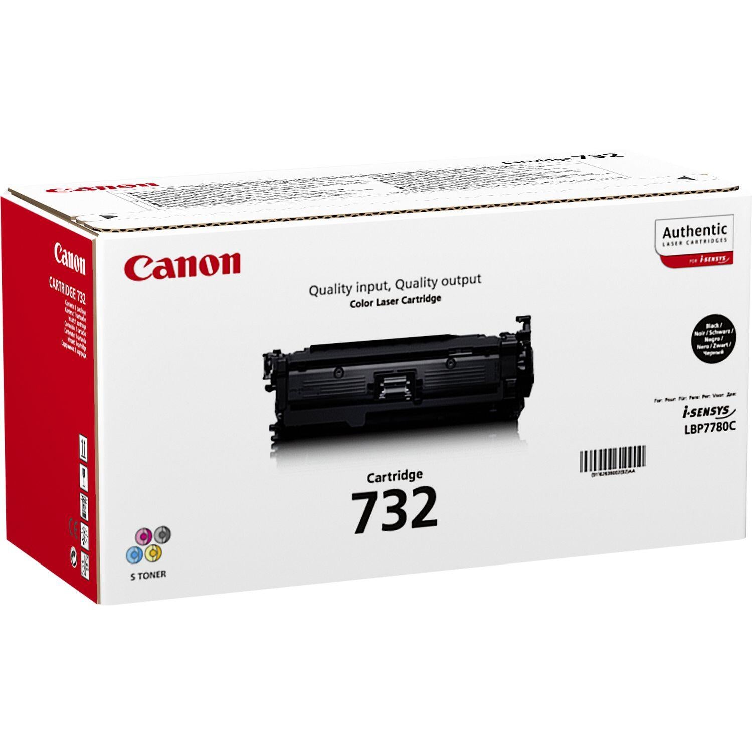 Canon Original Toner 732BK schwarz 6.100 Seiten (6263B002)
