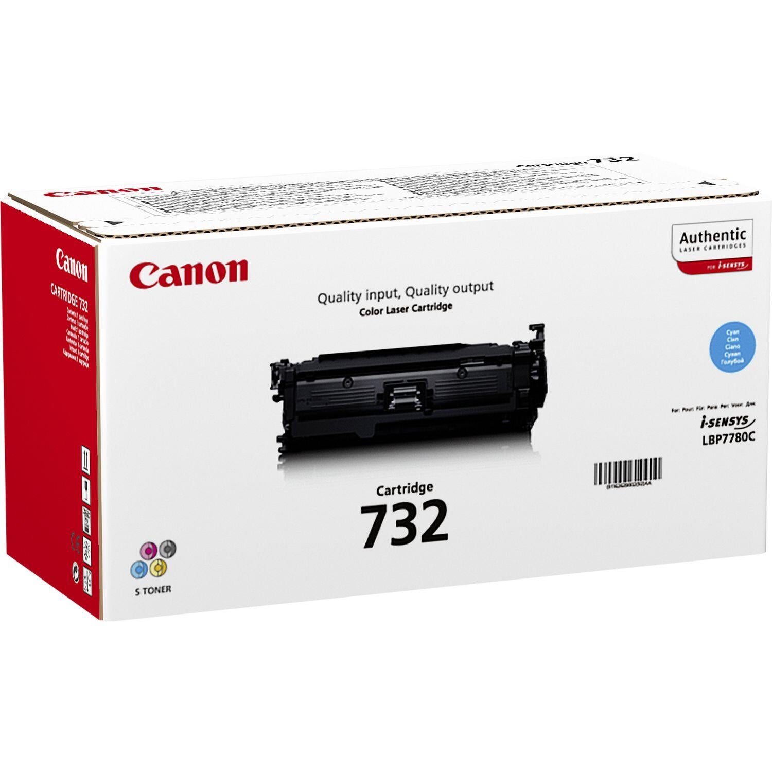 Canon Original Toner 732C cyan 6.400 Seiten (6262B002)