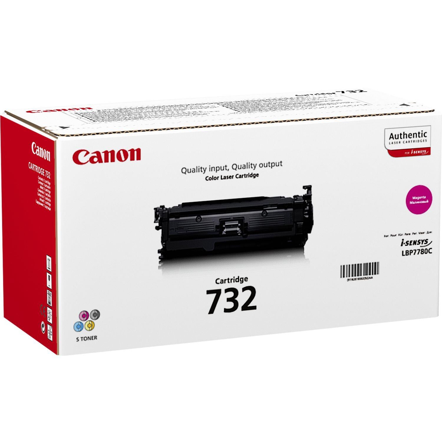 Canon Original Toner 732M magenta 6.400 Seiten (6261B002)