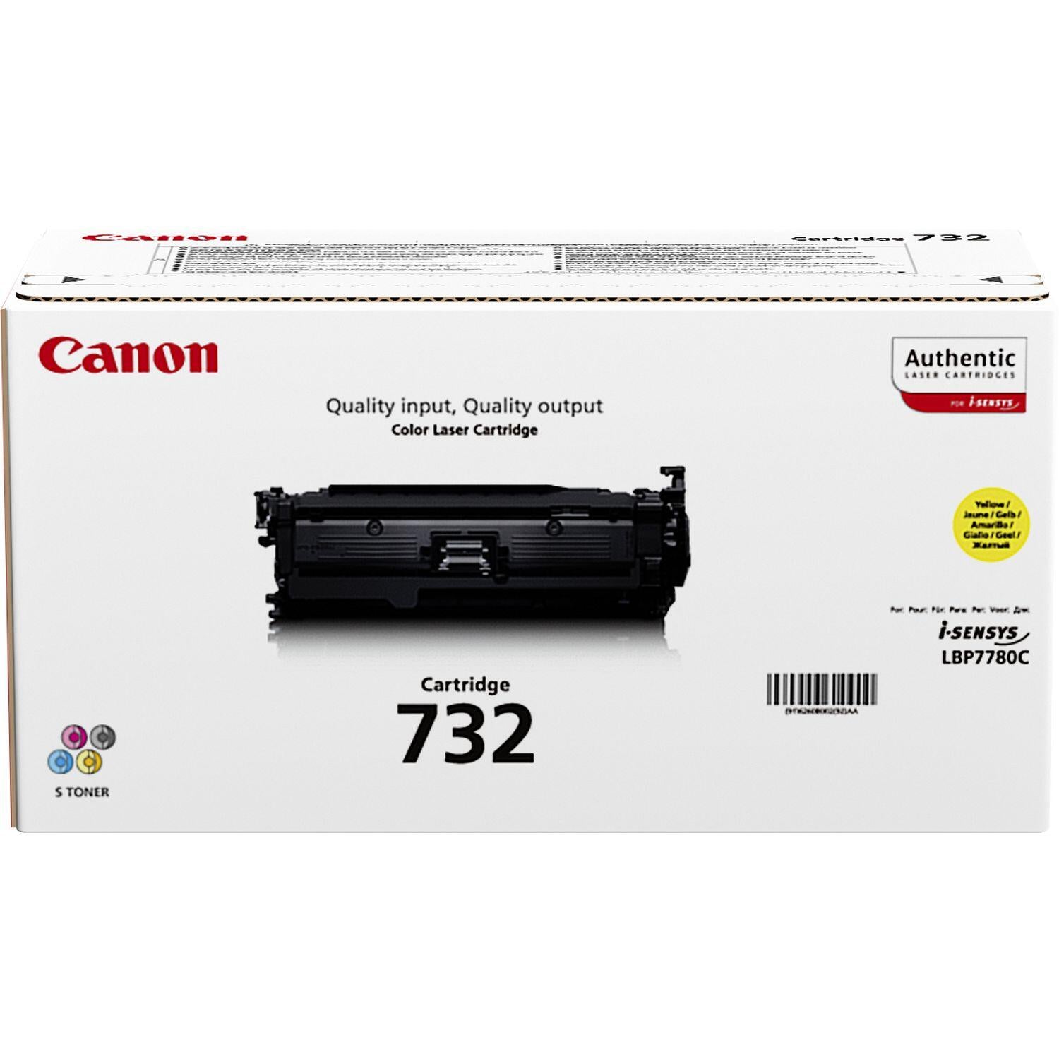 Canon Original Toner 732Y gelb 6.400 Seiten (6260B002)