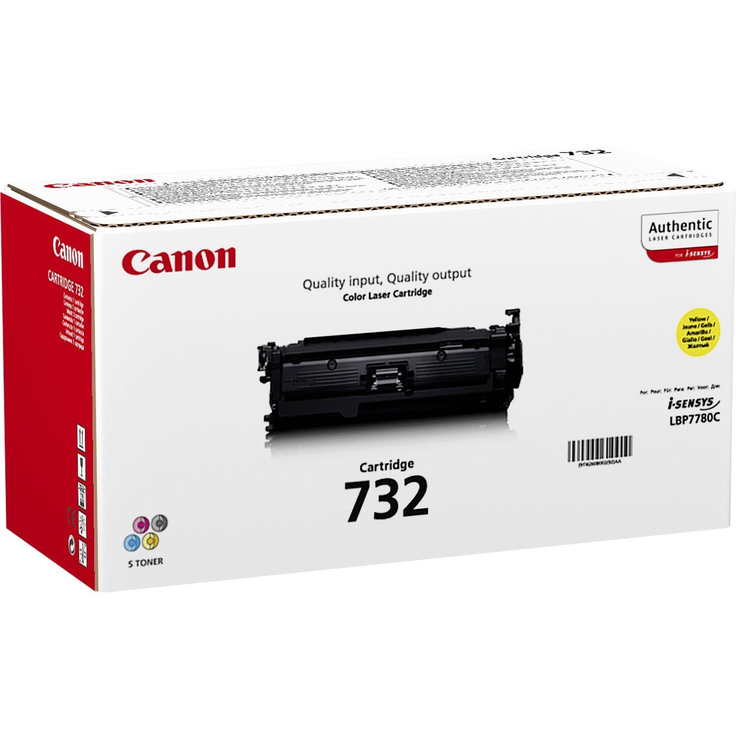 Canon Original Toner 732Y gelb 6.400 Seiten (6260B002)
