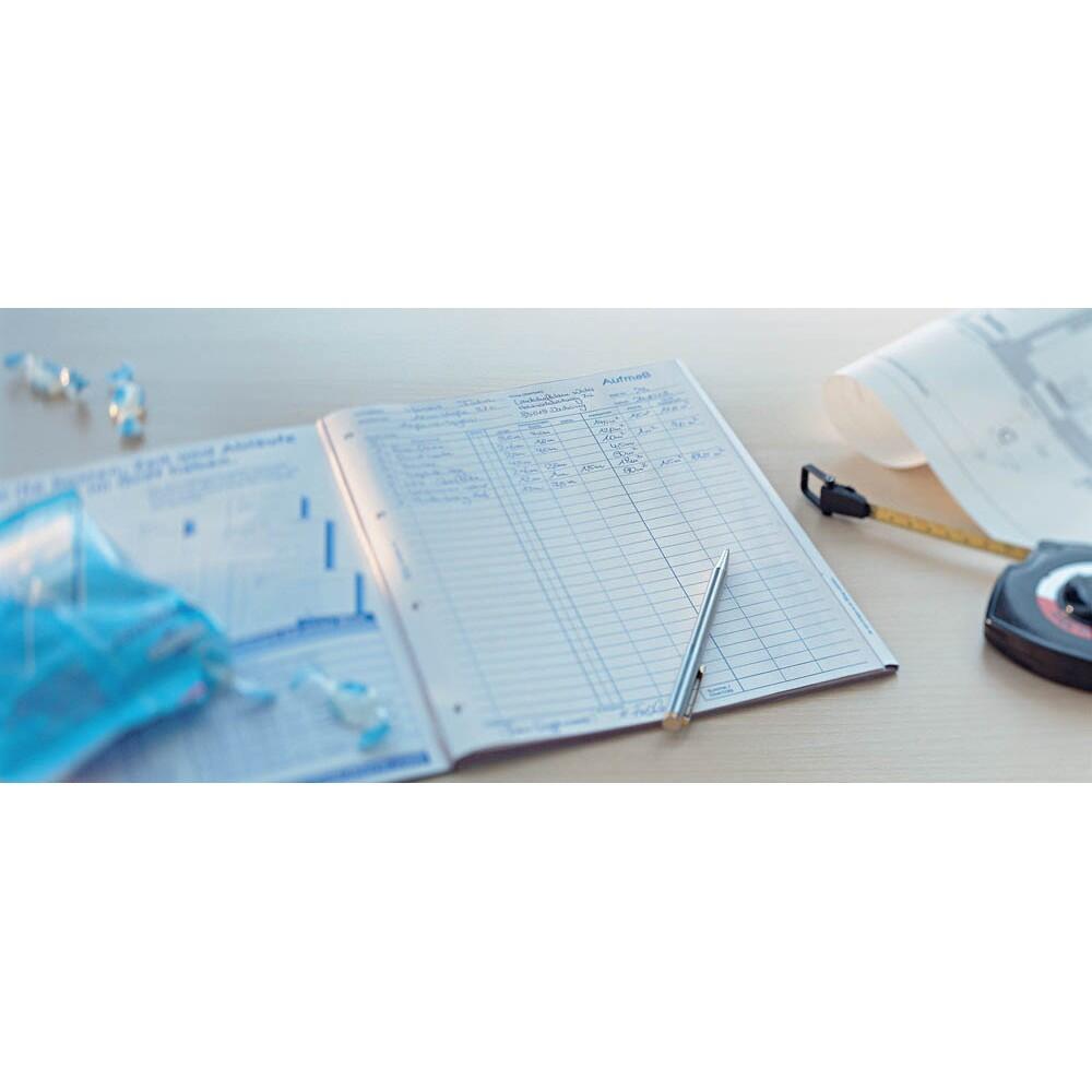AVERY Zweckform Aufmaßbuch Formularbuch 1318 - 1 x 100 Blatt
