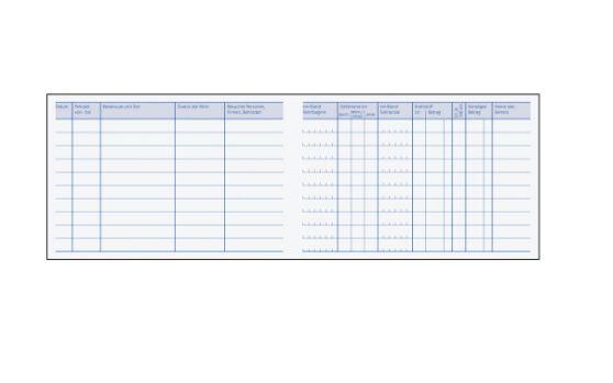 AVERY Zweckform Fahrtenbuch 222