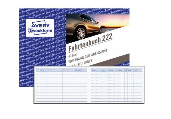AVERY Zweckform Fahrtenbuch 222