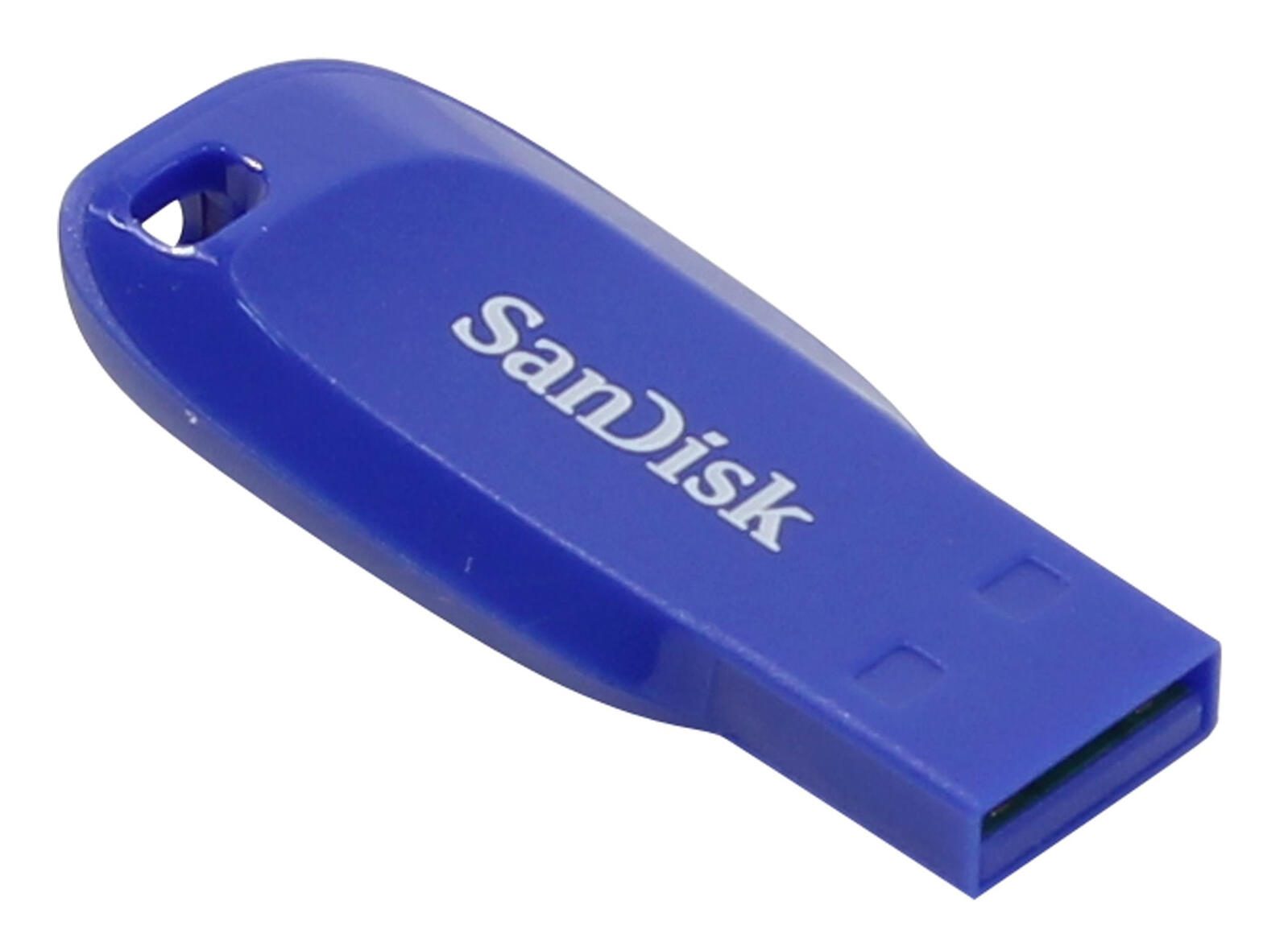 SanDisk Cruzer Blade USB-Stick 32 GB, blau