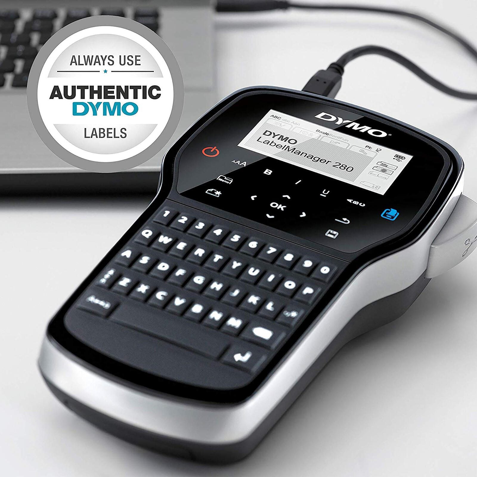 DYMO® LabelManager™ 280 / Beschriftungsgerät - QWERTZ-Tastatur, im KofferSet
