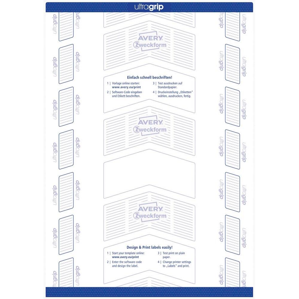 AVERY Zweckform Etiketten 70,0 x 36,0 mm - weiß 720 St.