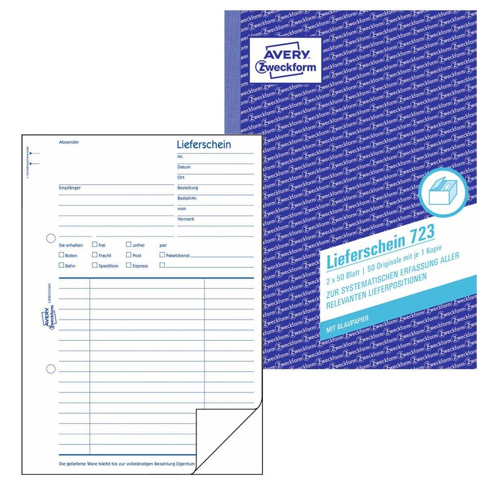 AVERY Zweckform Lieferschein
