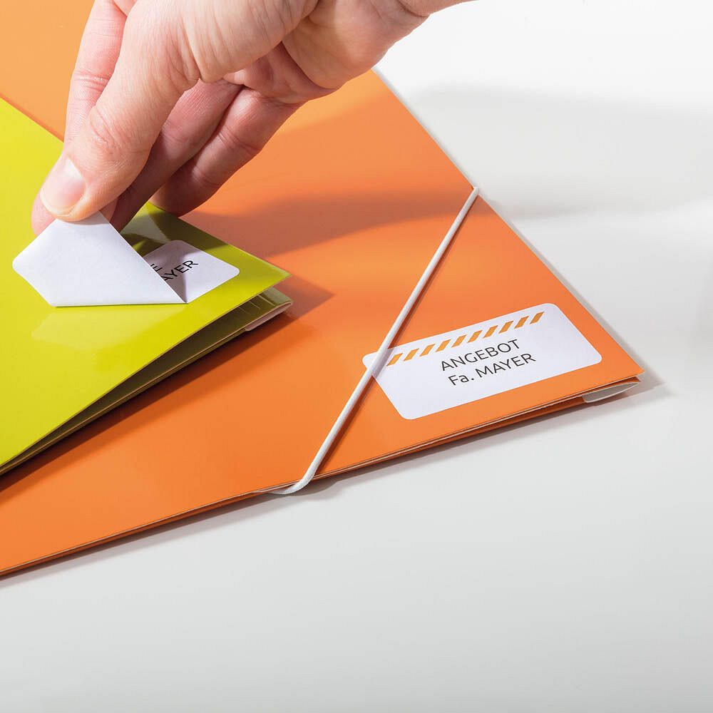 AVERY Zweckform Etiketten L6023REV-25 weiß 63,5 x 38,1 mm - 630 Stück