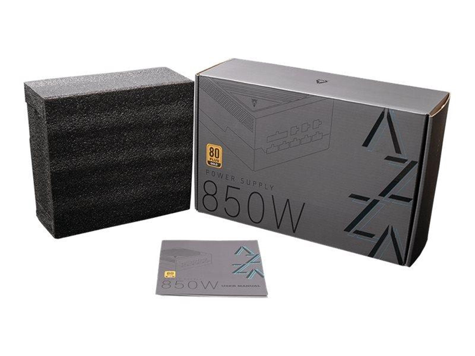 AZZA PSAZ-850G14 - power supply - 850 Watt Netzteile - 850 Watt - 120 mm - ATX - 80 Plus Gold zertifiziert