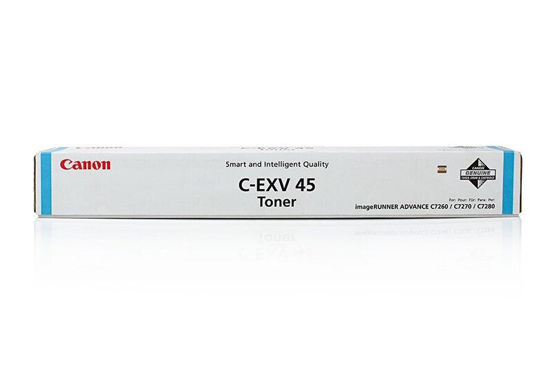 Canon Original Toner C-EXV45 4er-Set schwarz, cyan, magenta, gelb