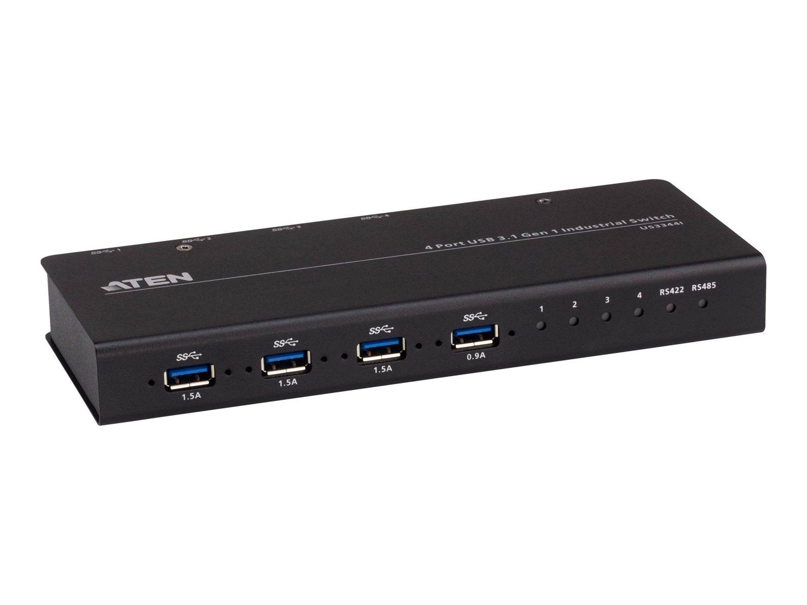 ATEN US3344I USB-Hubs - 4 - Schwarz