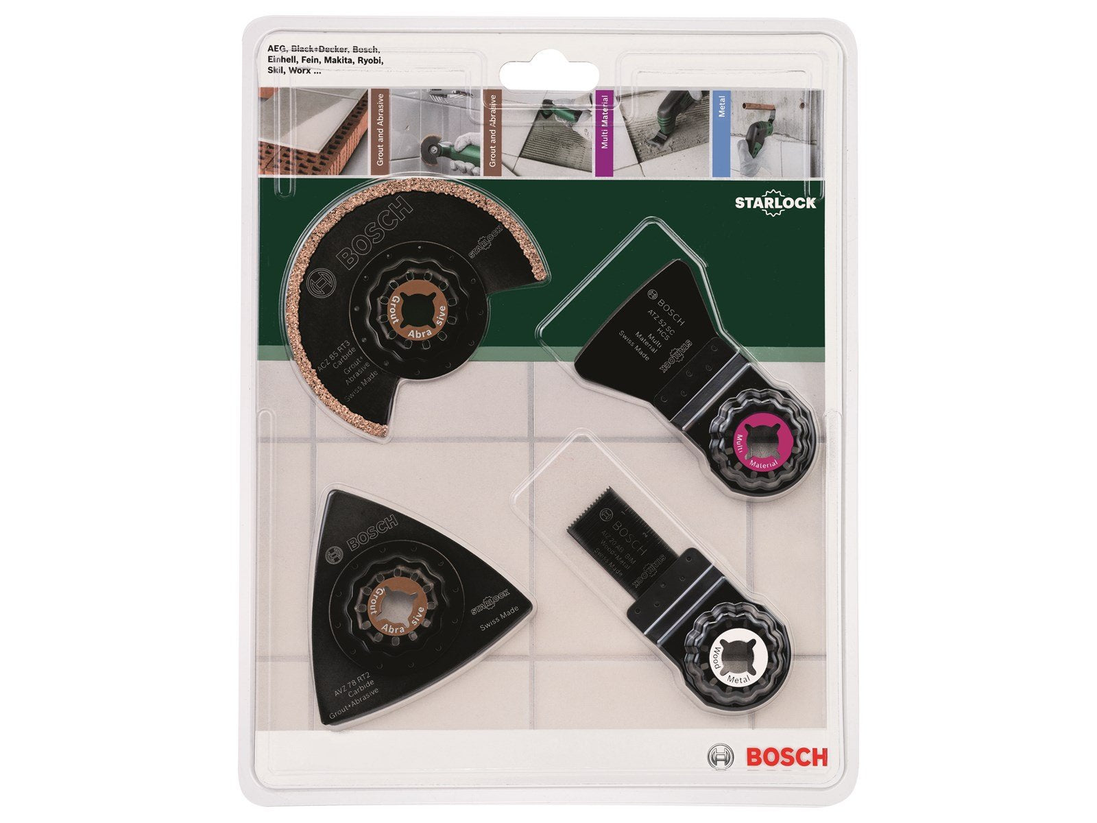Bosch multi-tool accessory set