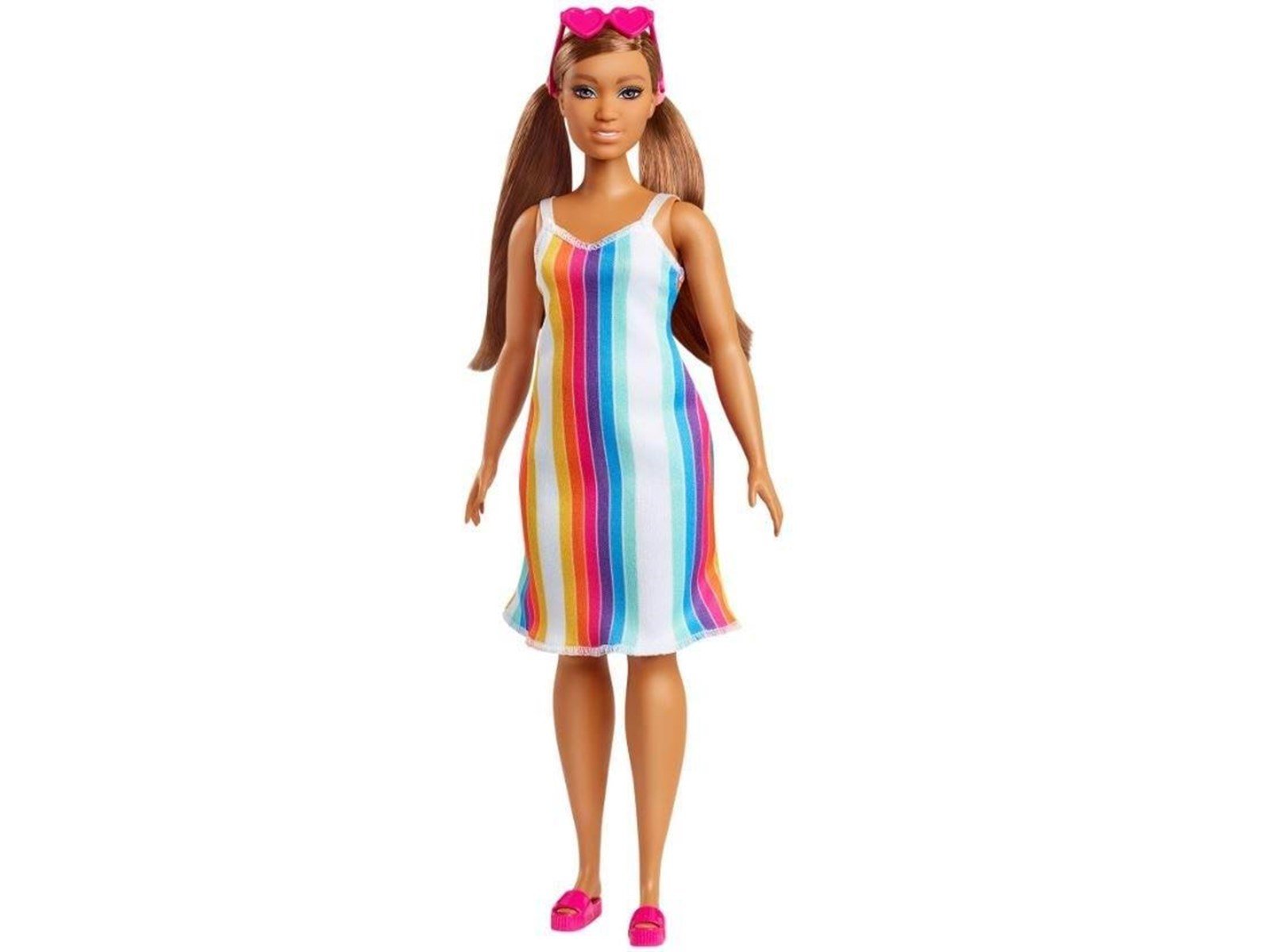 Barbie Loves the Ocean Doll - Rainbow Stripe Dress