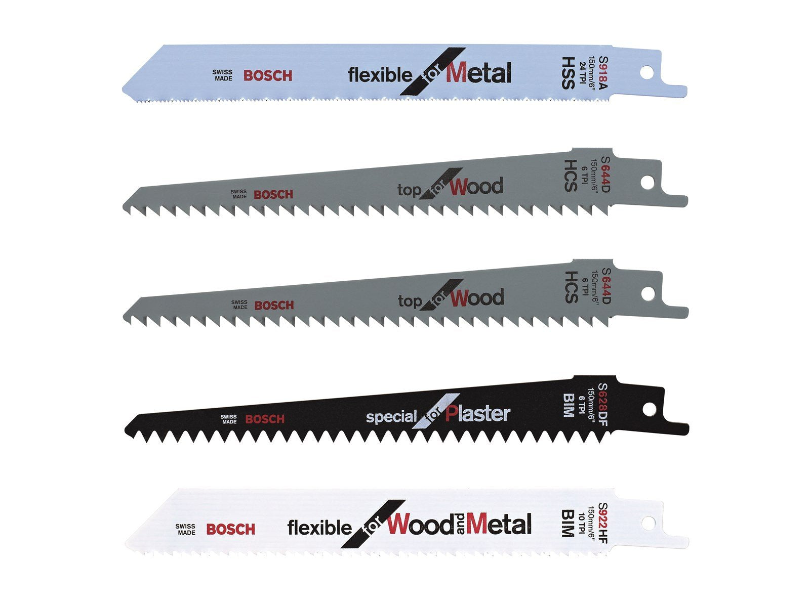 Bosch 5 piece Blade Set for Keo