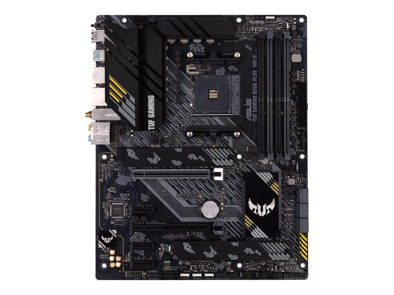 ASUS TUF GAMING B550-PLUS WIFI II Mainboard - AMD B550 - AMD AM4 socket - DDR4 RAM - ATX