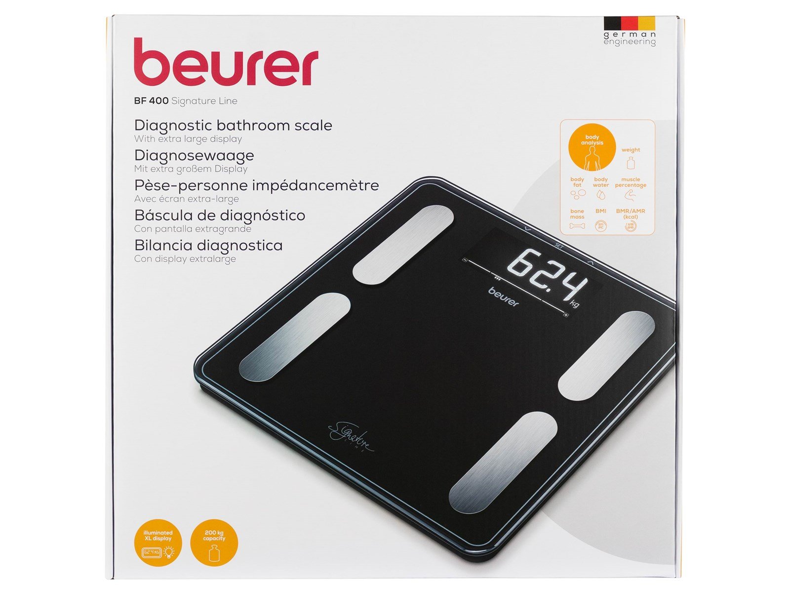 Beurer Badezimmerwaage BF 400