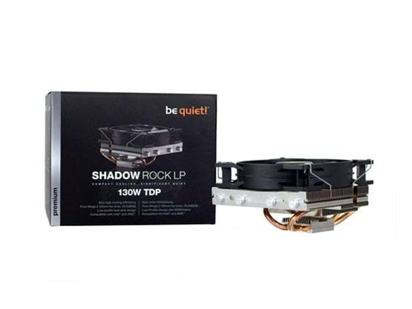 be quiet! Shadow Rock LP - CPU-Luftkühler - Max 25 dBA