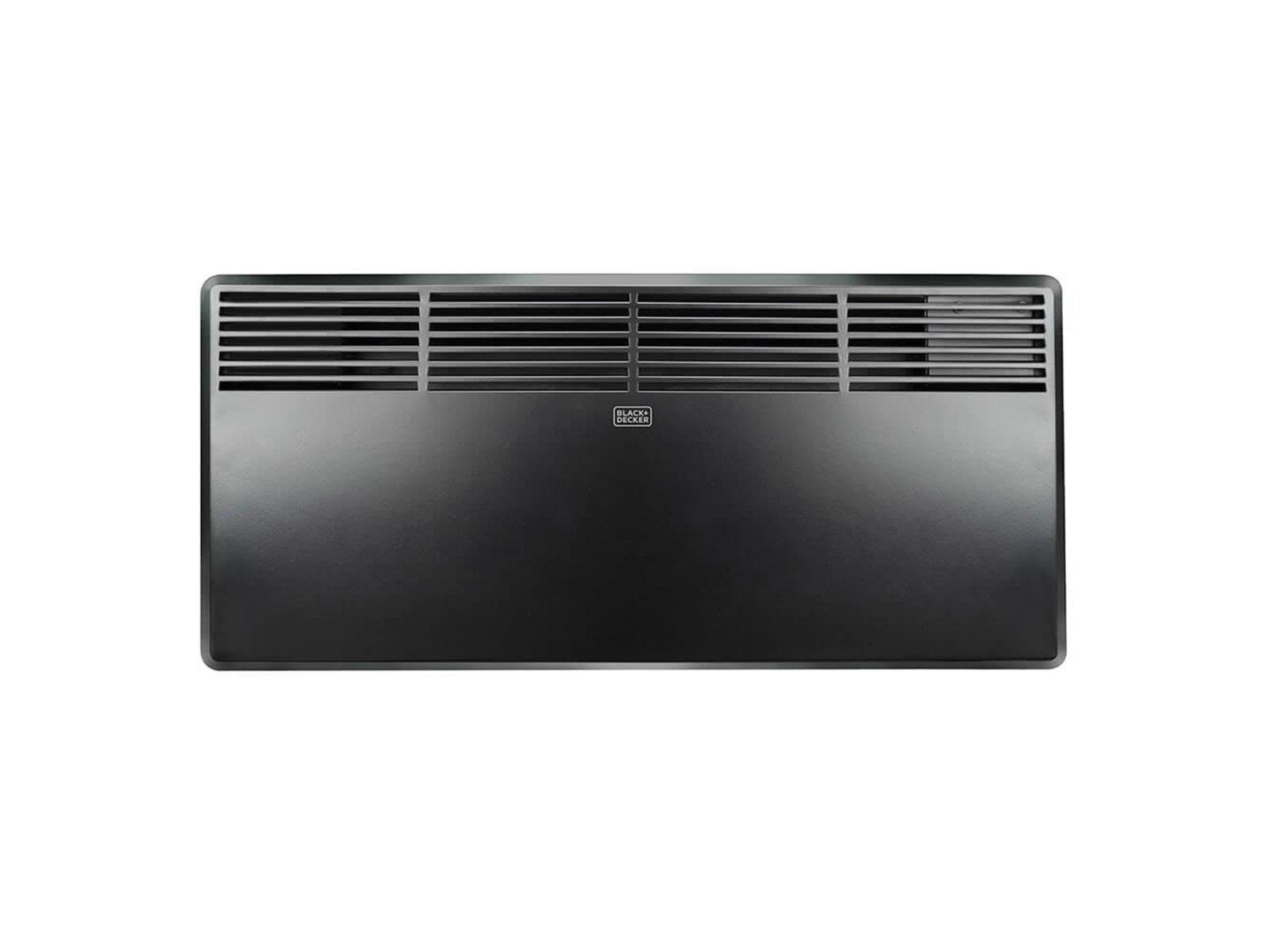 Black & Decker Wand Konvektorheizung, 1800W, Schwarz