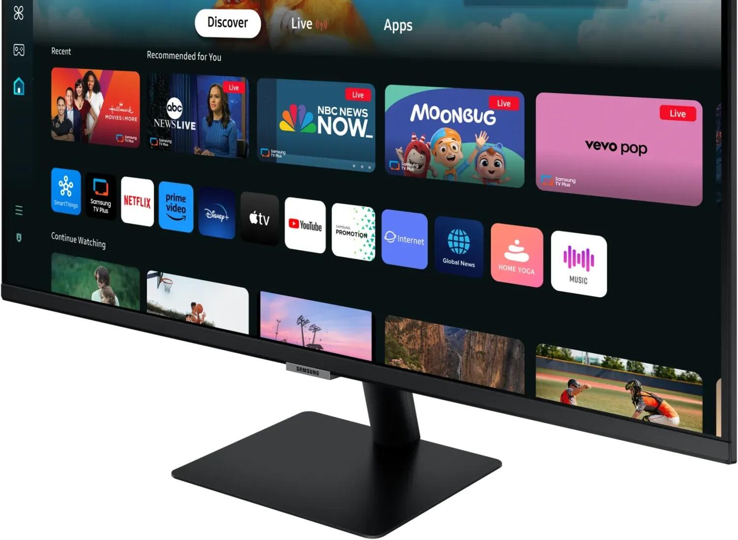 Samsung LS27DM500EUXEN Smart Monitor 68,6cm (27 Zoll)