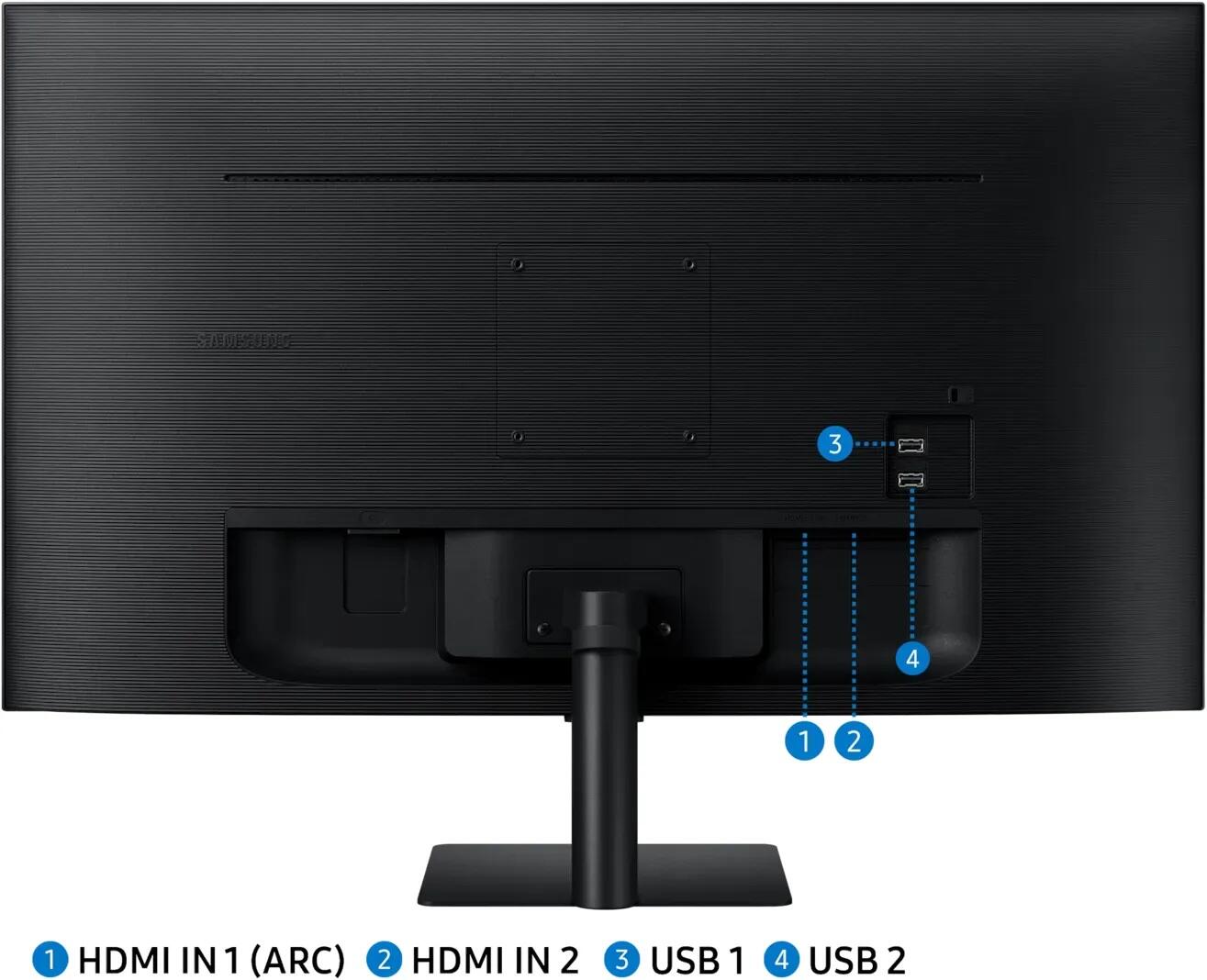 Samsung LS27DM500EUXEN Smart Monitor 68,6cm (27 Zoll)