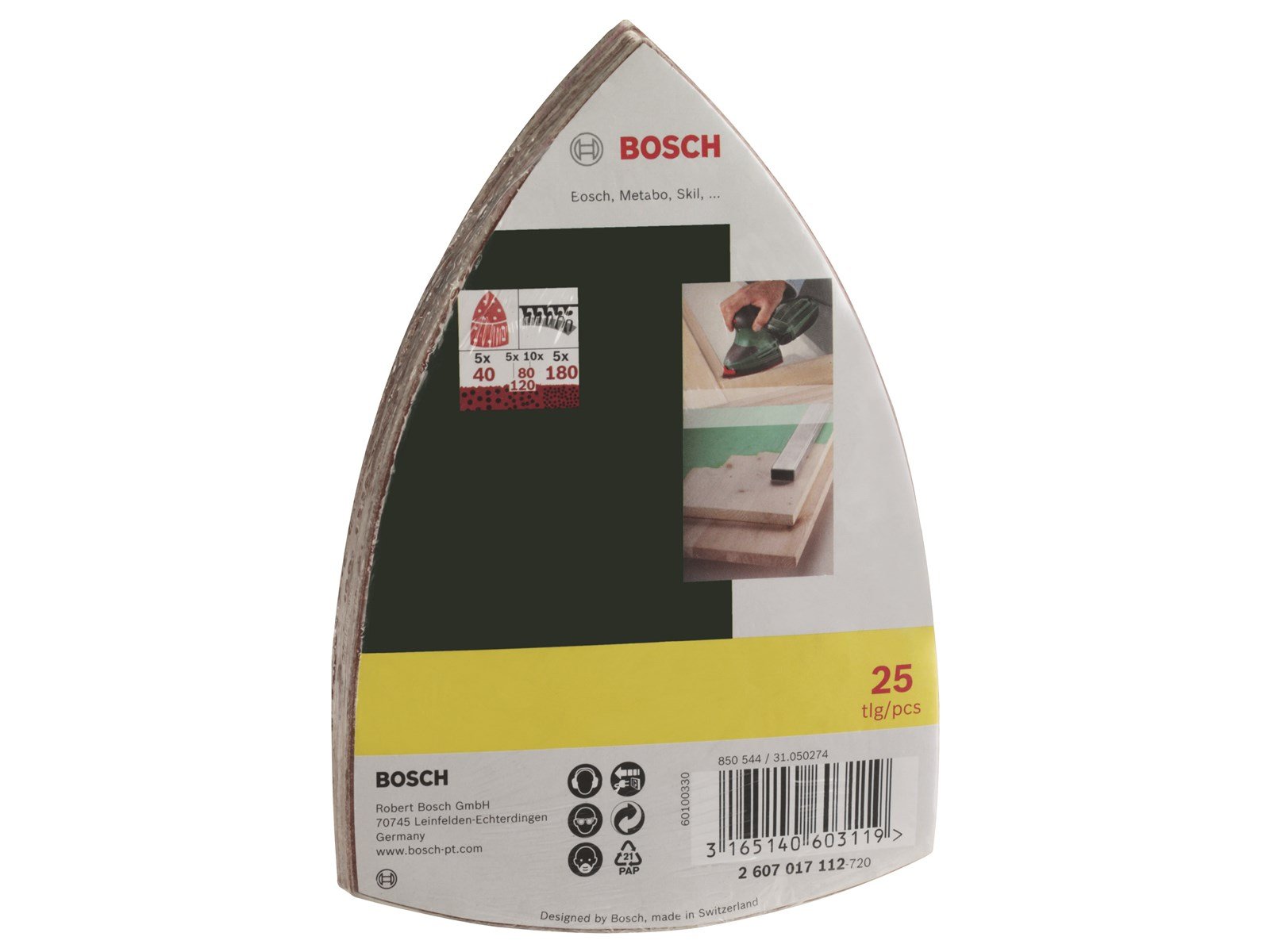 Bosch Sandpapirssæt