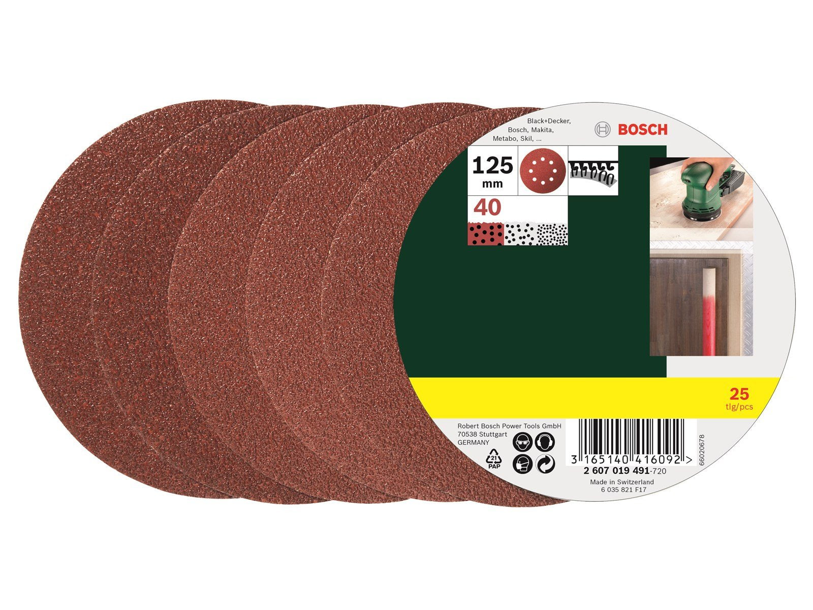 Bosch sanding sheet