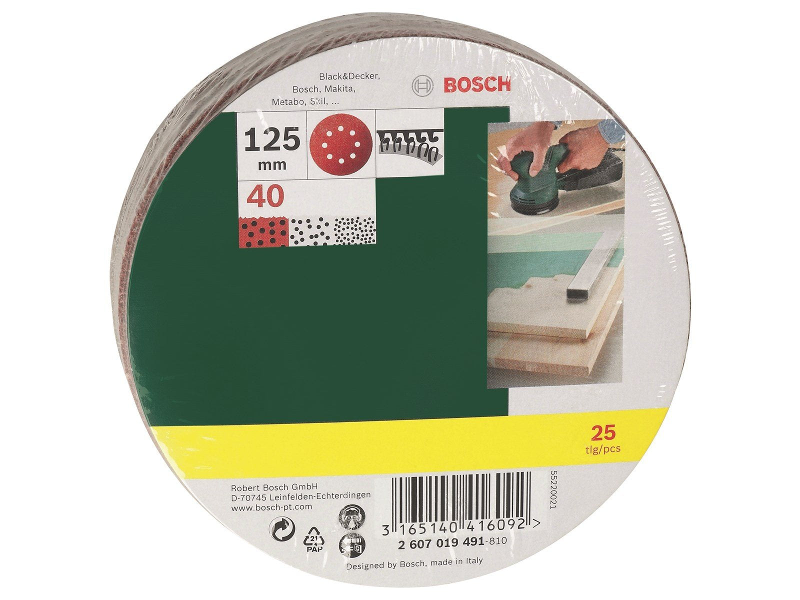 Bosch sanding sheet
