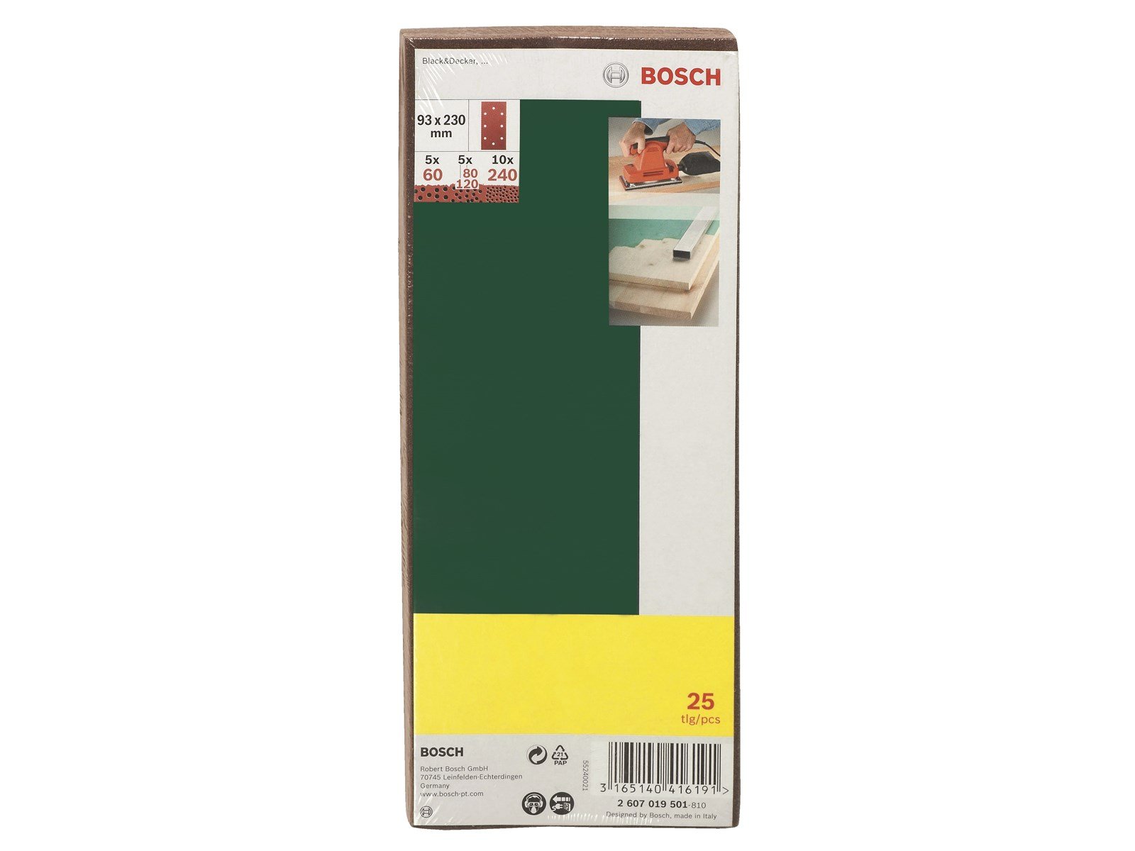 Bosch sanding sheet set