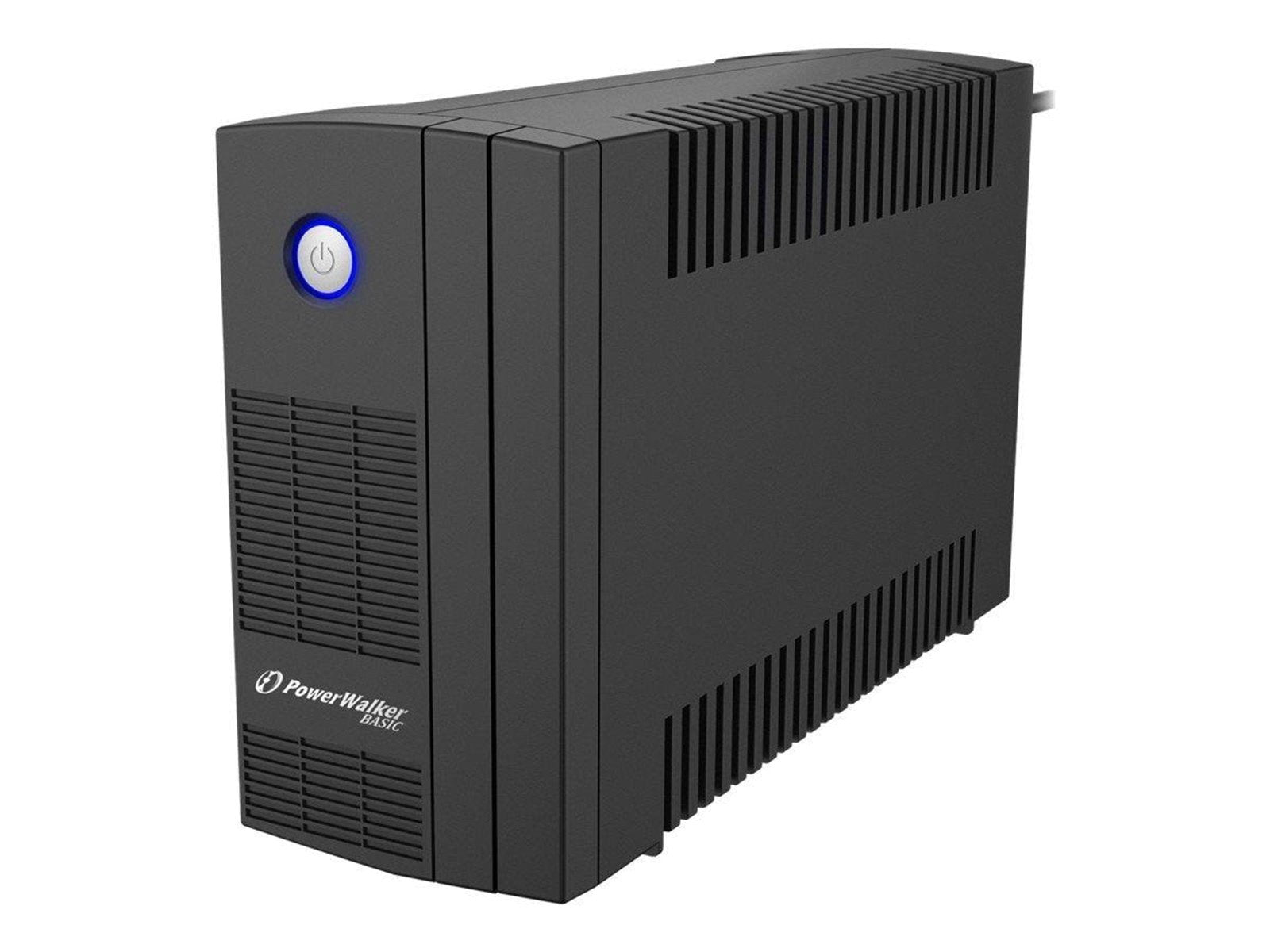 BlueWalker 10121071 - PowerWalker Basic VI SB - 1000VA/600W - Line Interactive UPS