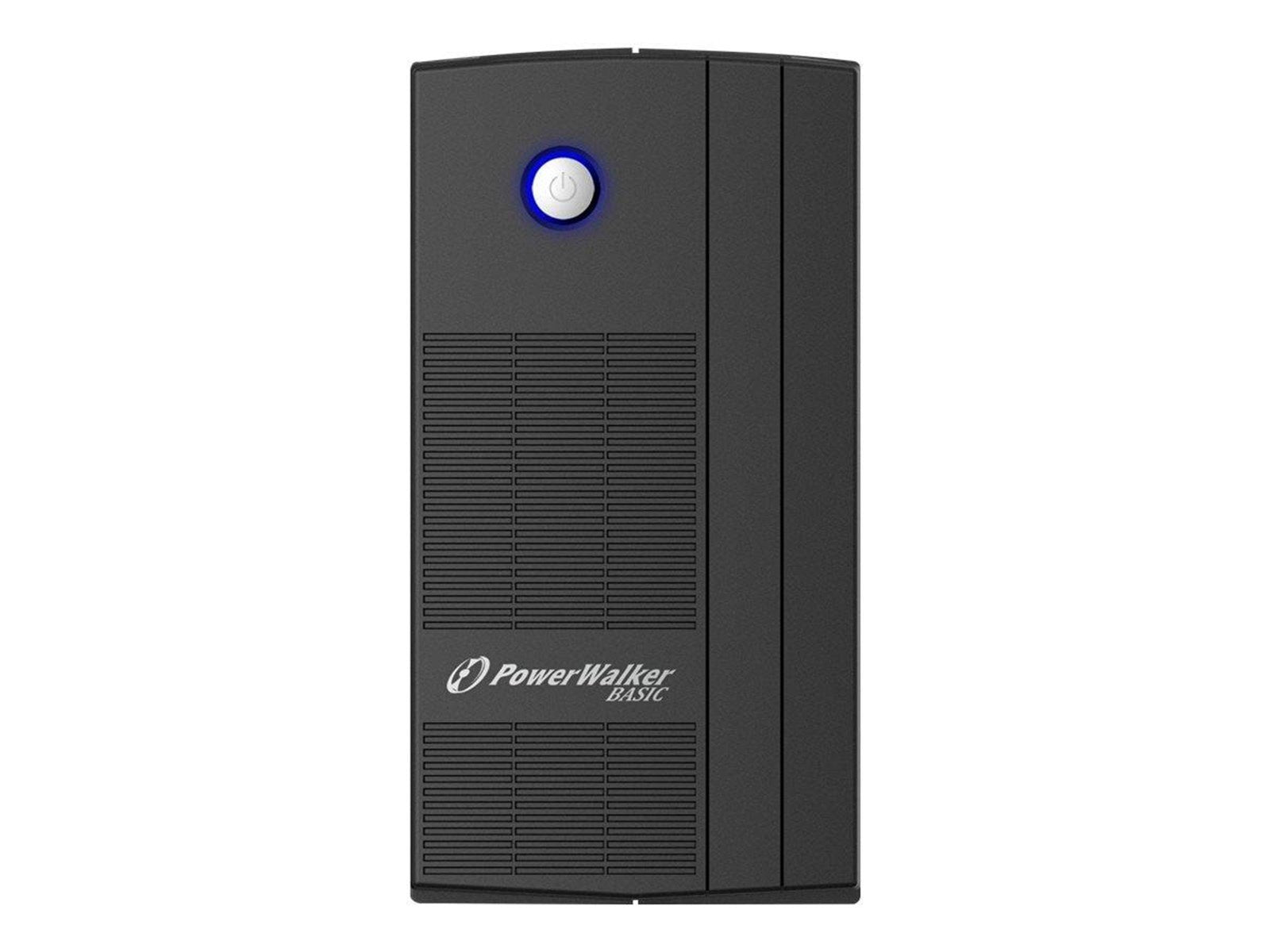 BlueWalker 10121071 - PowerWalker Basic VI SB - 1000VA/600W - Line Interactive UPS