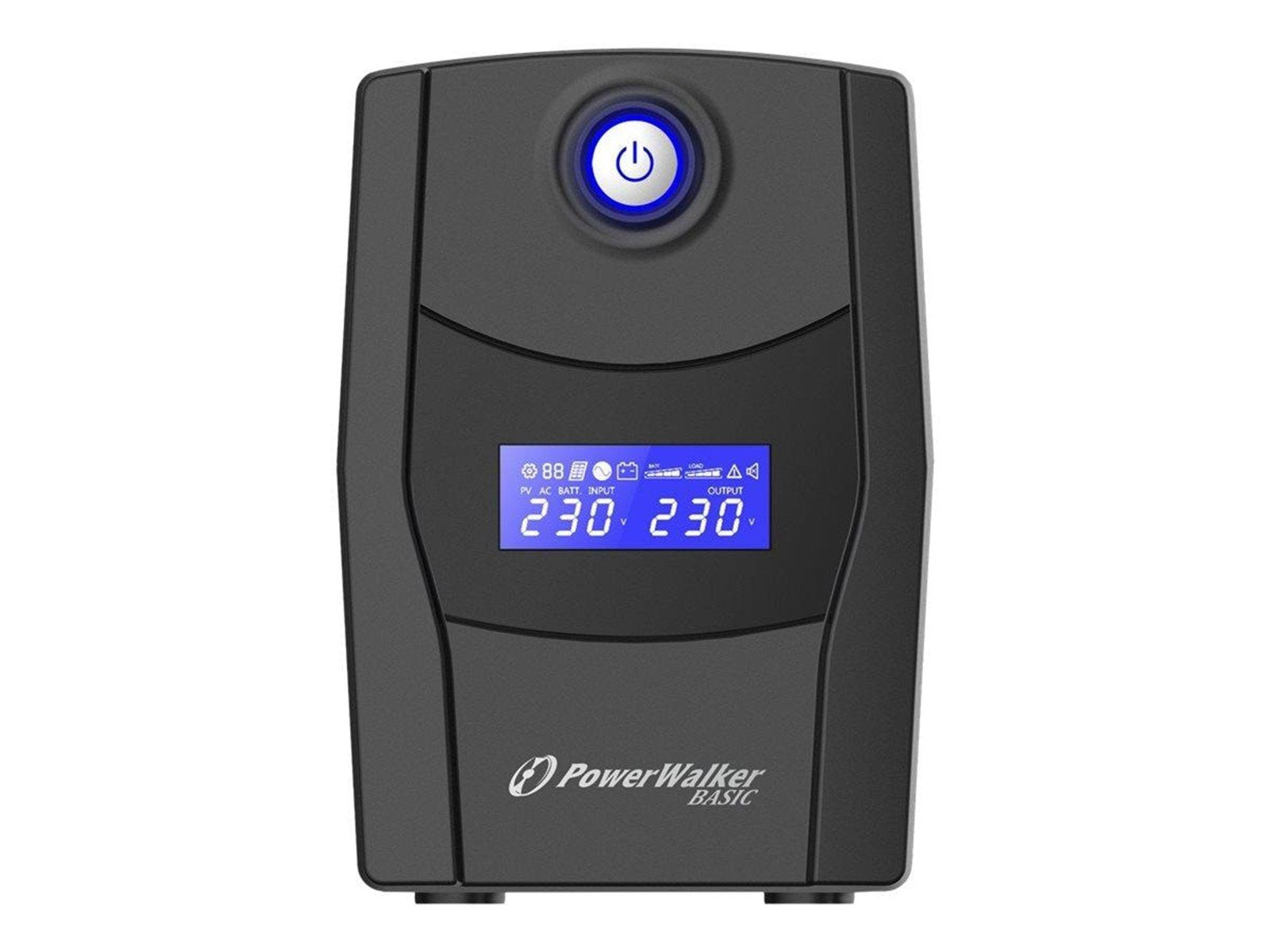BlueWalker 10121078 - PowerWalker Basic VI STL - 600VA/360W - Line Interactive UPS