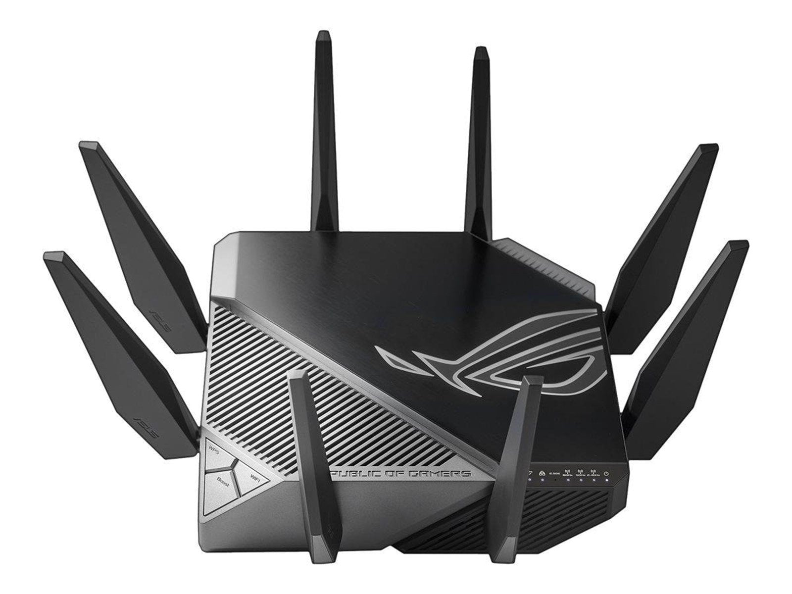 ASUS ROG Rapture GT-AXE11000 Tri-band WiFi 6E (802.11ax) gaming router - Wireless router Wi-Fi 6