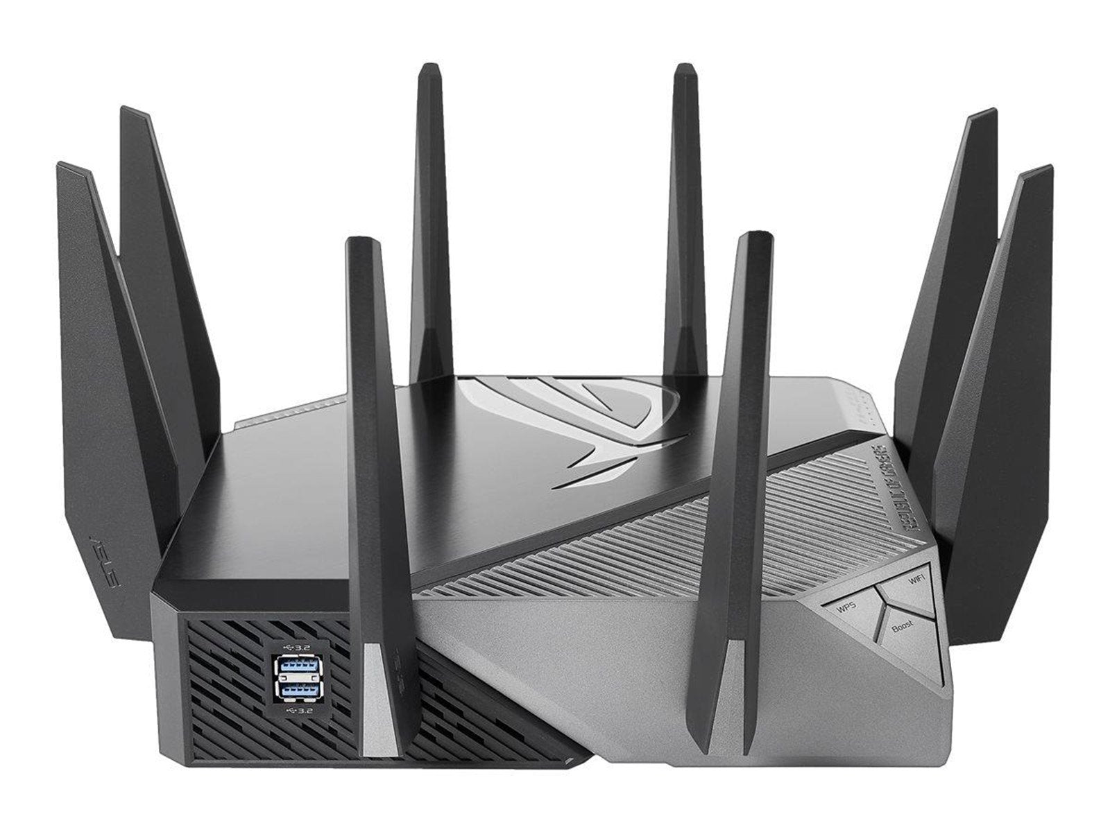 ASUS ROG Rapture GT-AXE11000 Tri-band WiFi 6E (802.11ax) gaming router - Wireless router Wi-Fi 6