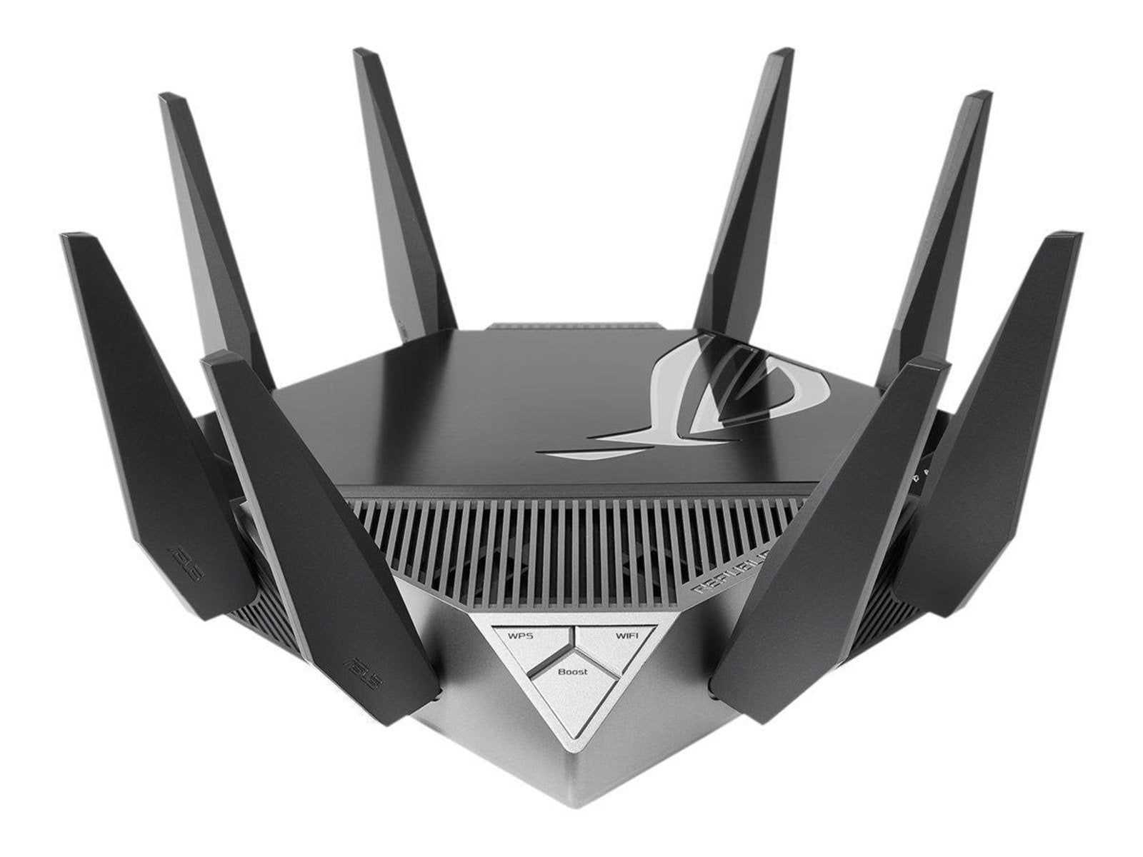 ASUS ROG Rapture GT-AXE11000 Tri-band WiFi 6E (802.11ax) gaming router - Wireless router Wi-Fi 6