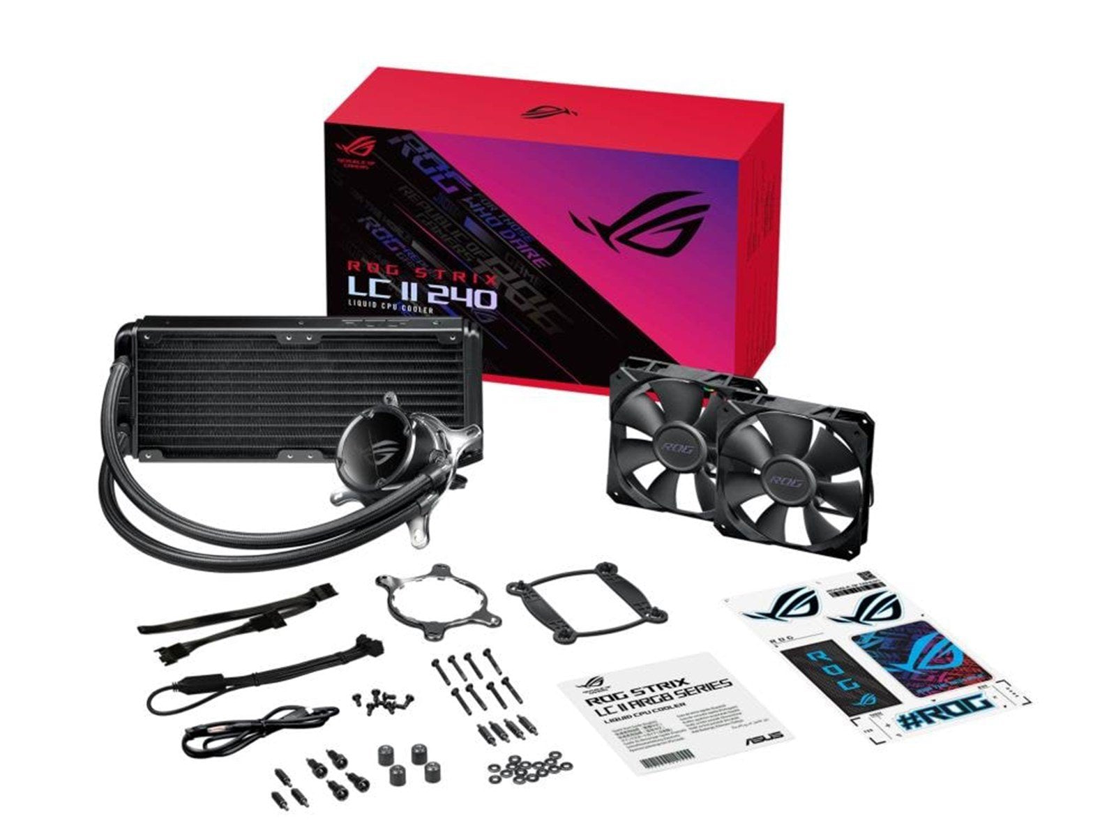 ASUS ROG STRIX LC II 240 - CPU-Wasserkühlung - Max 38 dBA