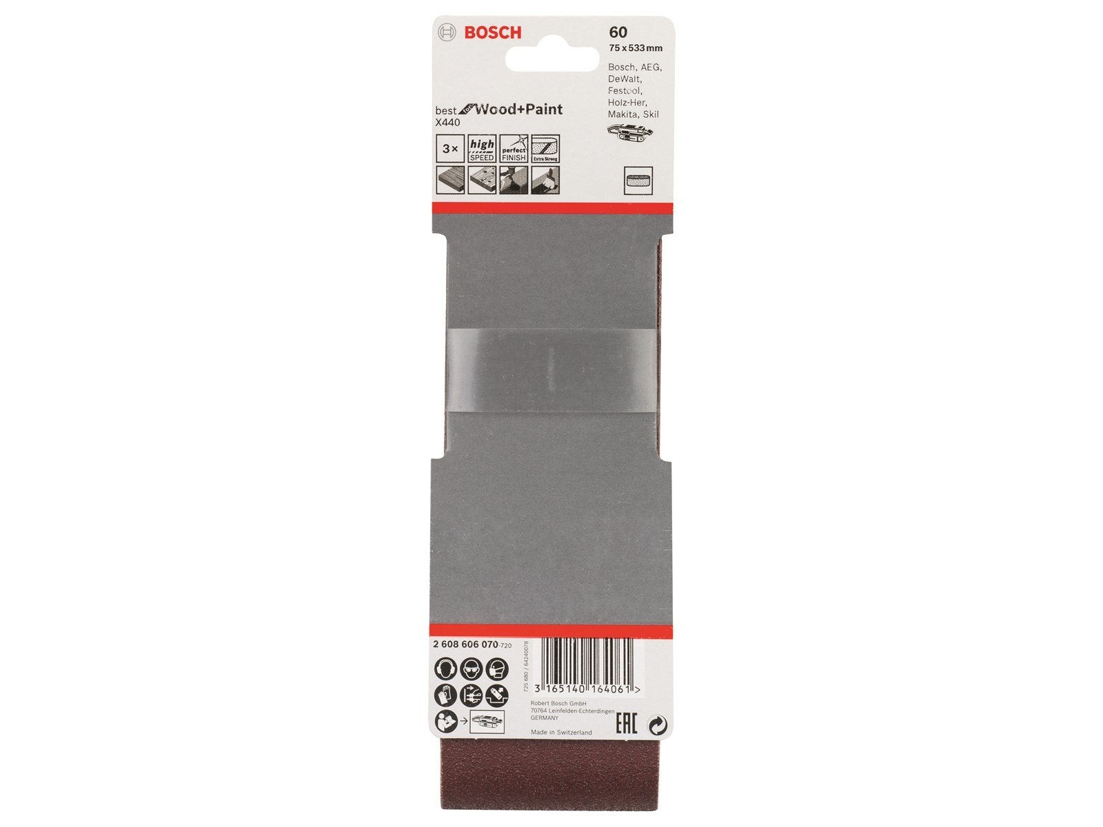 Bosch Best for Wood sanding belt