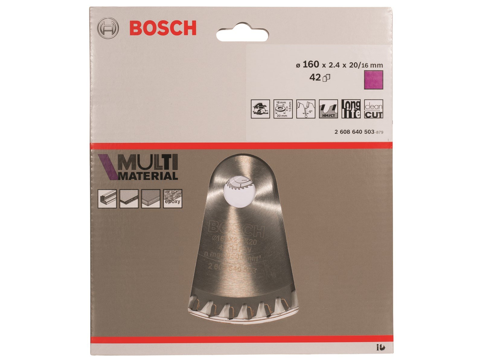 Bosch Multi Material rundsavsklinge