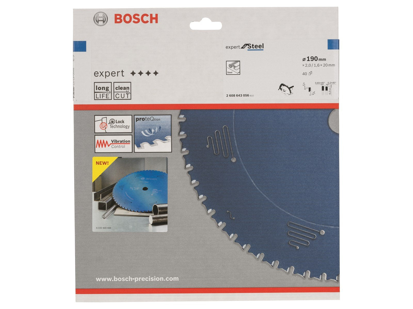 Bosch Expert for Steel rundsavsklinge