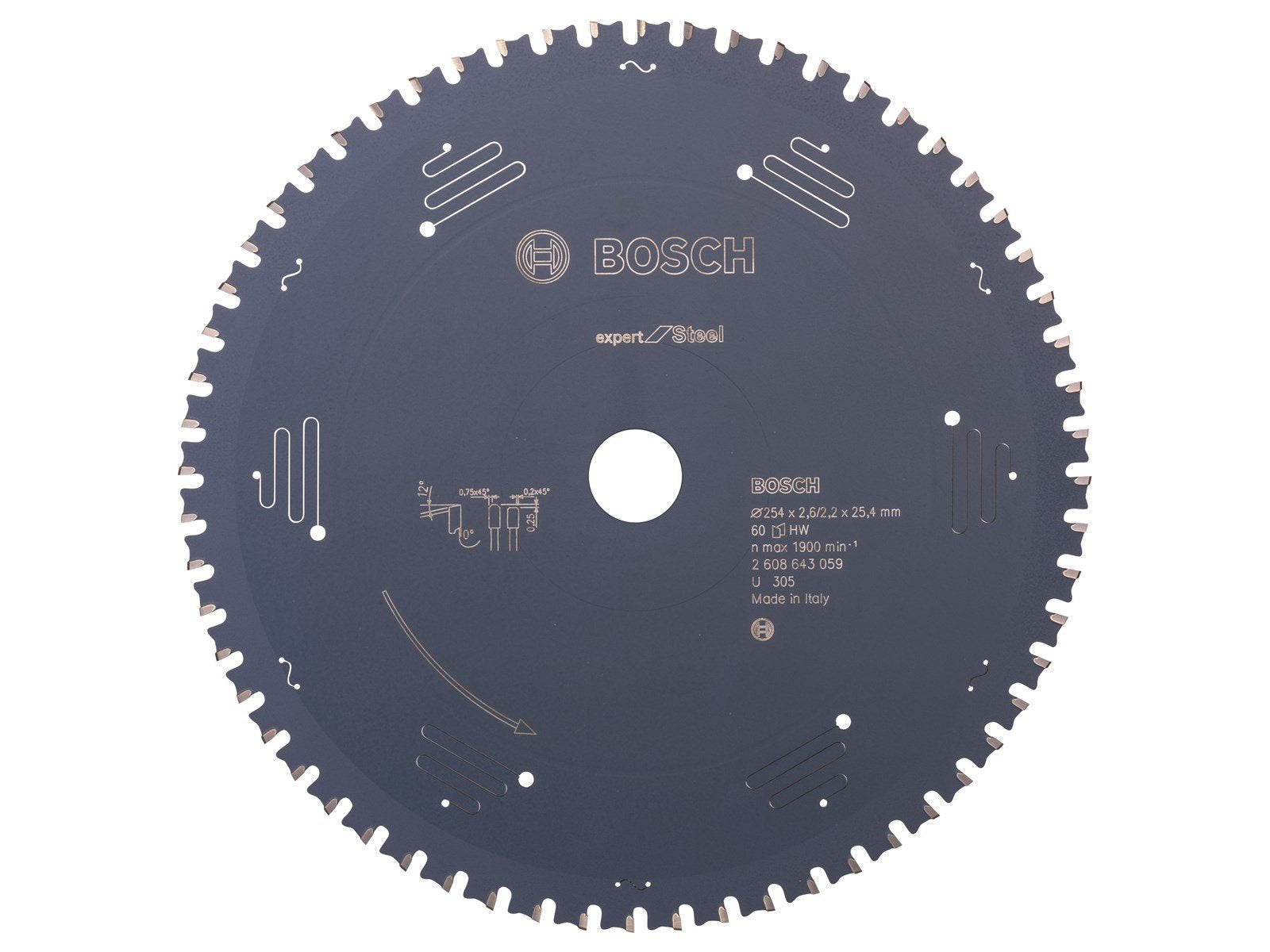 Bosch Expert for Steel rundsavsklinge