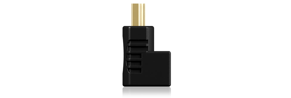 HDMI Adapter IcyBox HDMI Typ A -> HDMI Typ A St/Bu 90° (b)