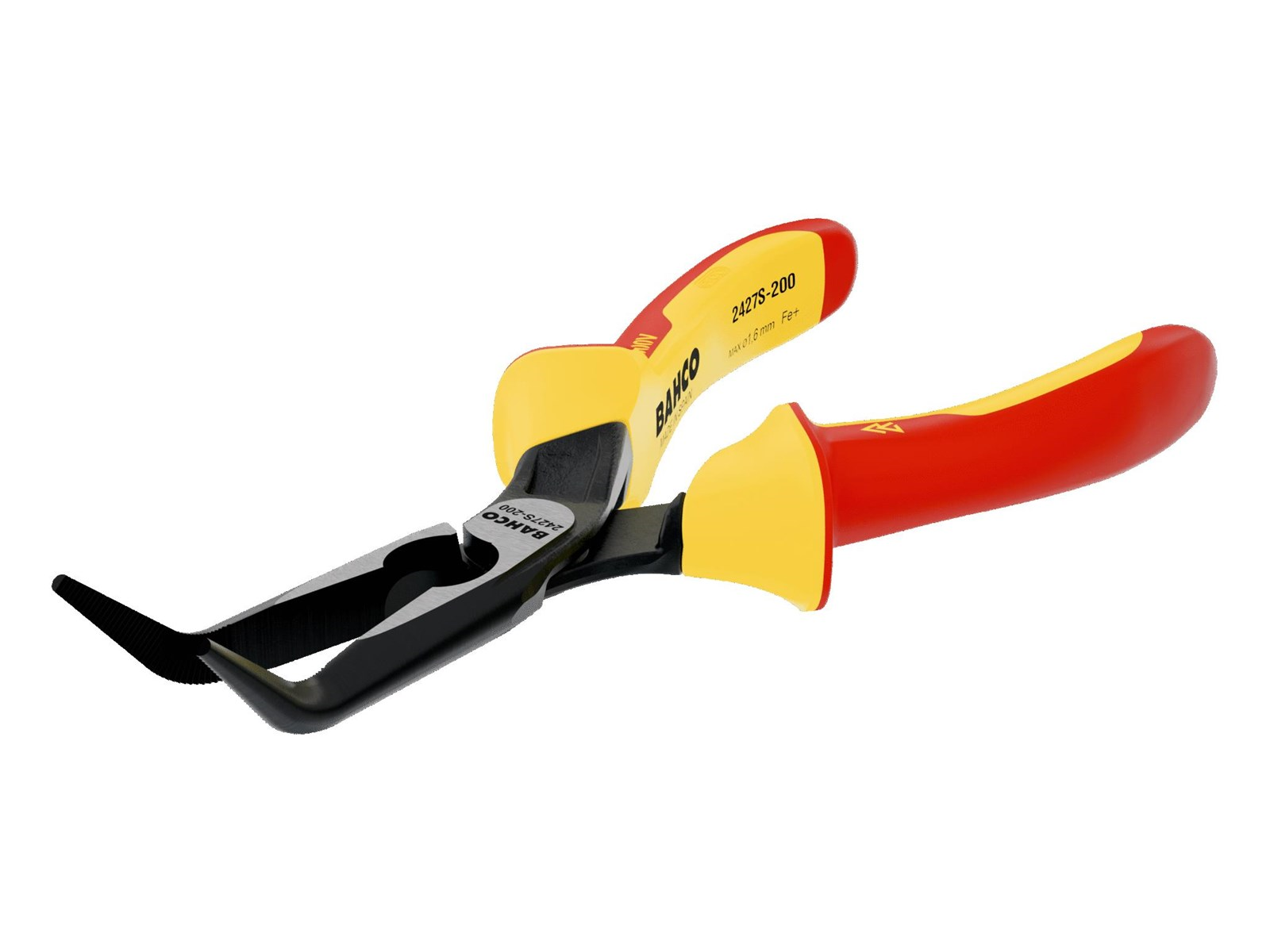 BAHCO 1000V Insulated 45° Bent Nose Pliers