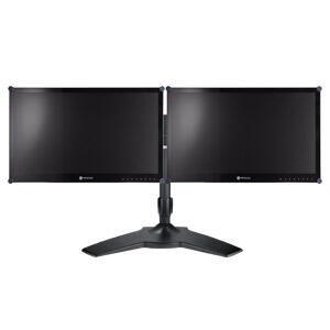 AG Neovo DMS-01D Dual Monitorständer für 2 LCD-Displays bis 60,96 cm 24 Zoll je max. 12kg
