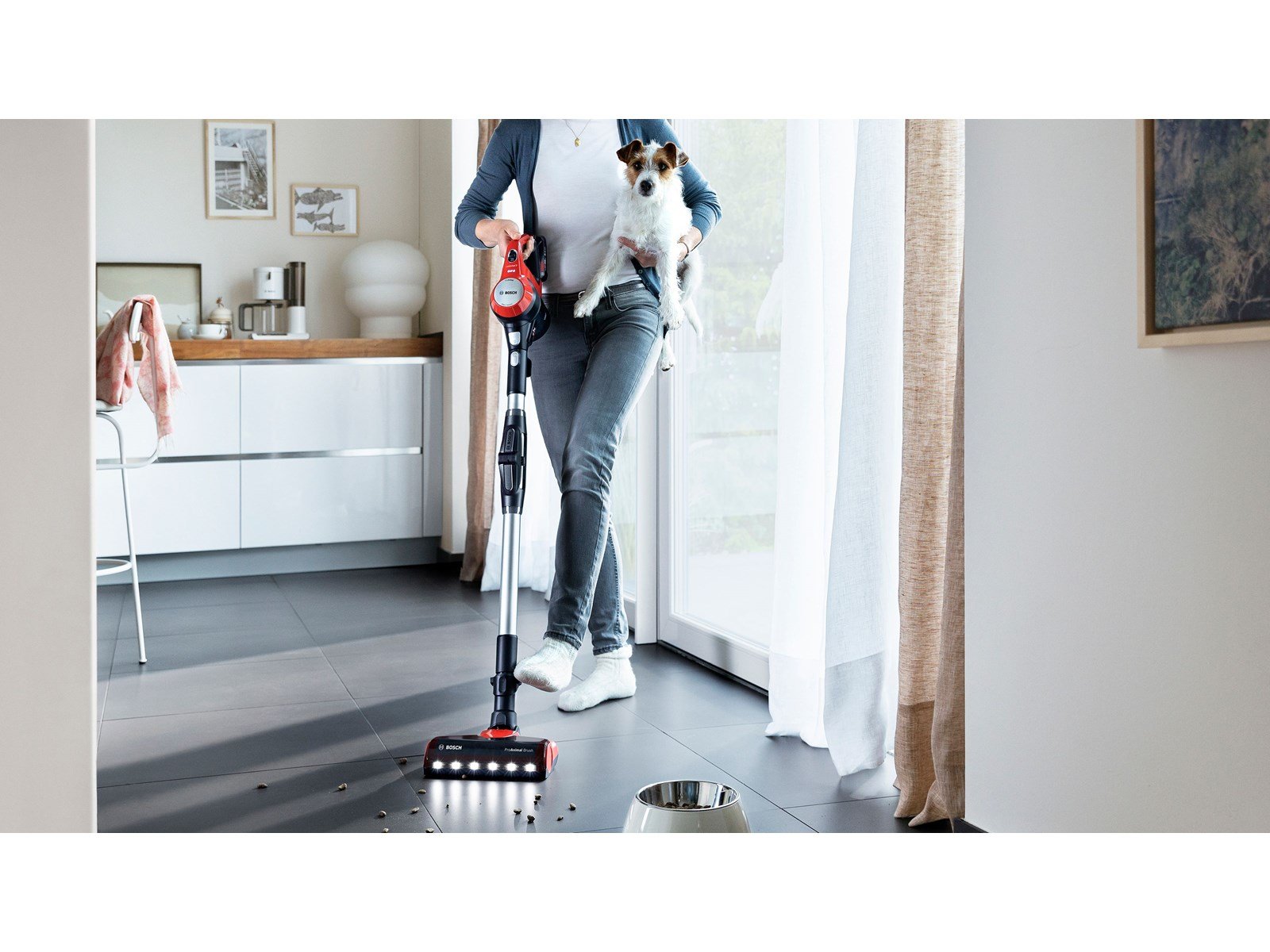 Bosch 2-in-1 Staubsauger Unlimited Serie 7 Pet BBS711ANM