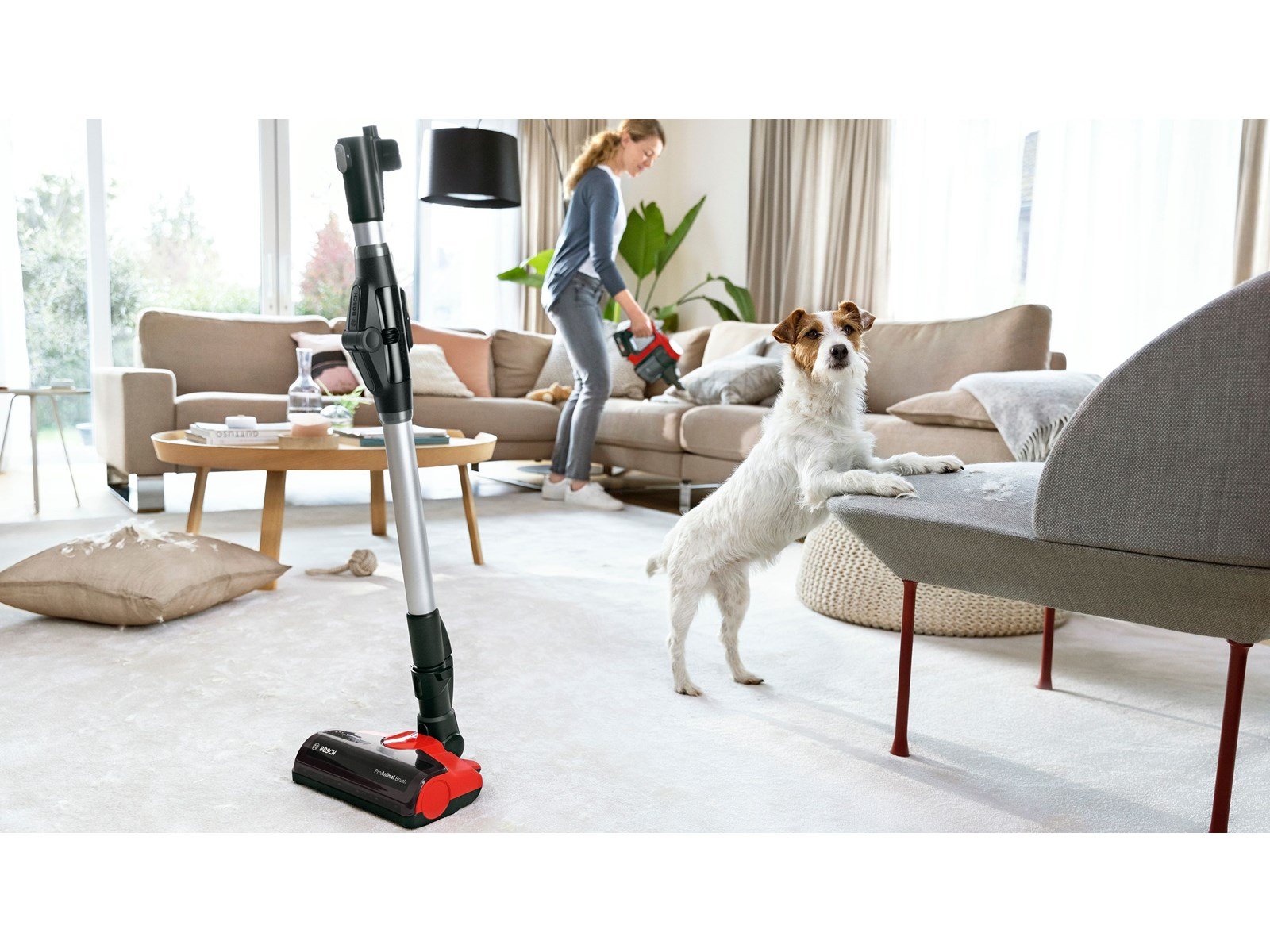 Bosch 2-in-1 Staubsauger Unlimited Serie 7 Pet BBS711ANM