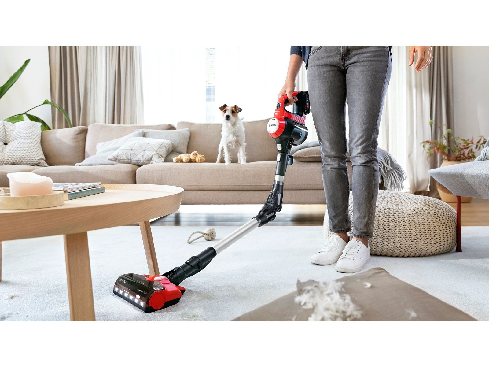 Bosch 2-in-1 Staubsauger Unlimited Serie 7 Pet BBS711ANM