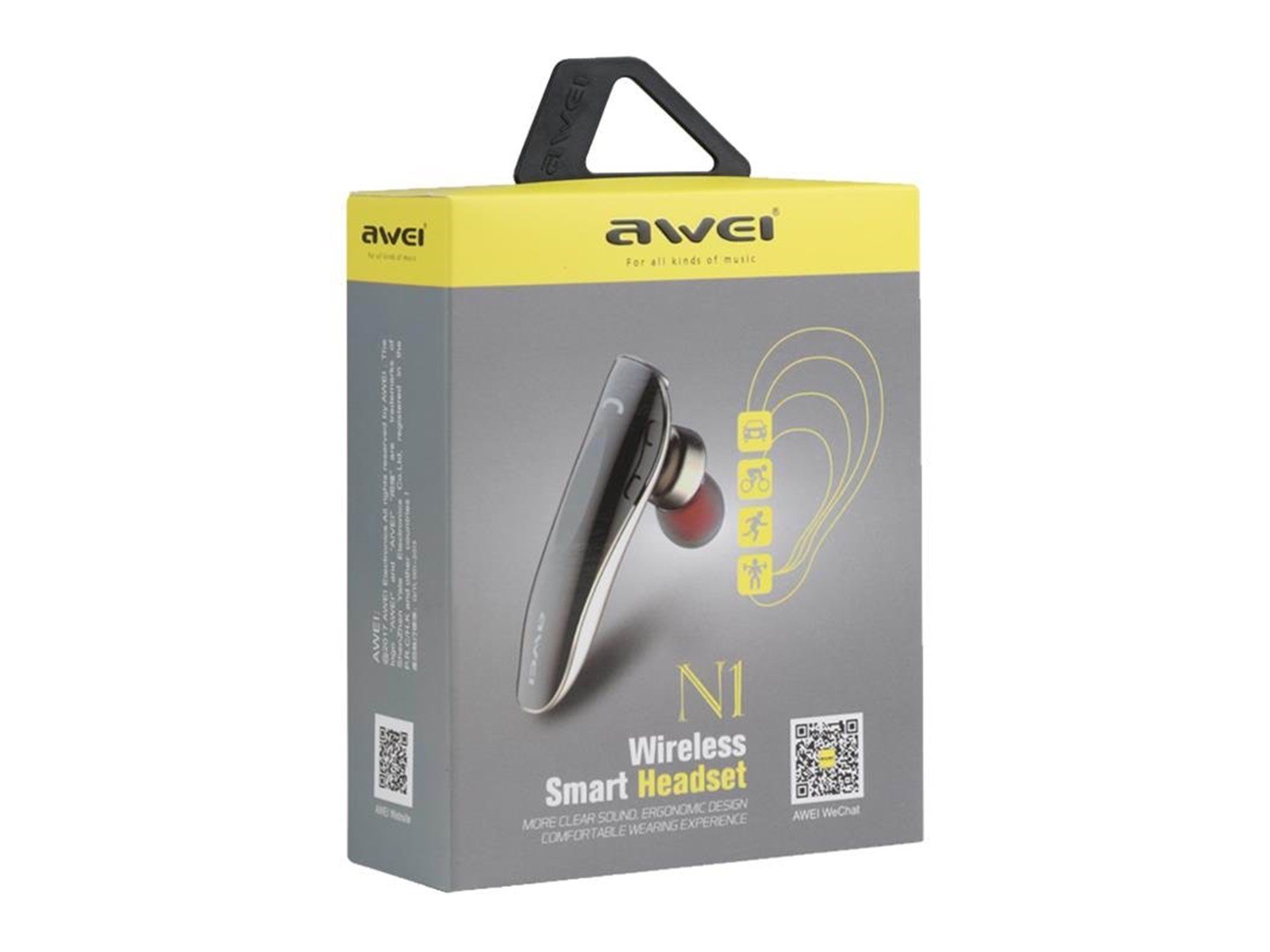 Awei Bluetooth Headset 55 mAh