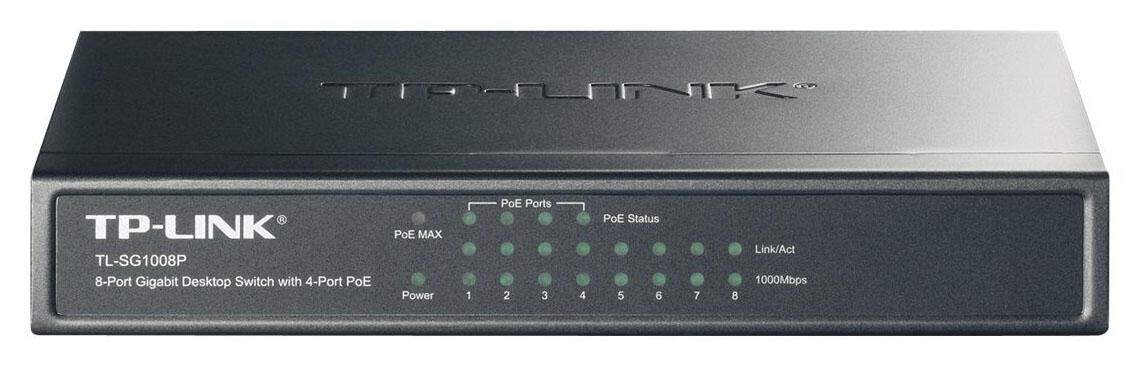 TP-LINK TL-SG1008P 8-Port Gigabit PoE Switch